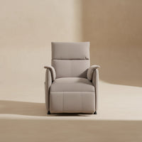 Fauteuil relax électrique HOMCOM – Dossier inclinable 160° – Tissu résistant kaki foncé